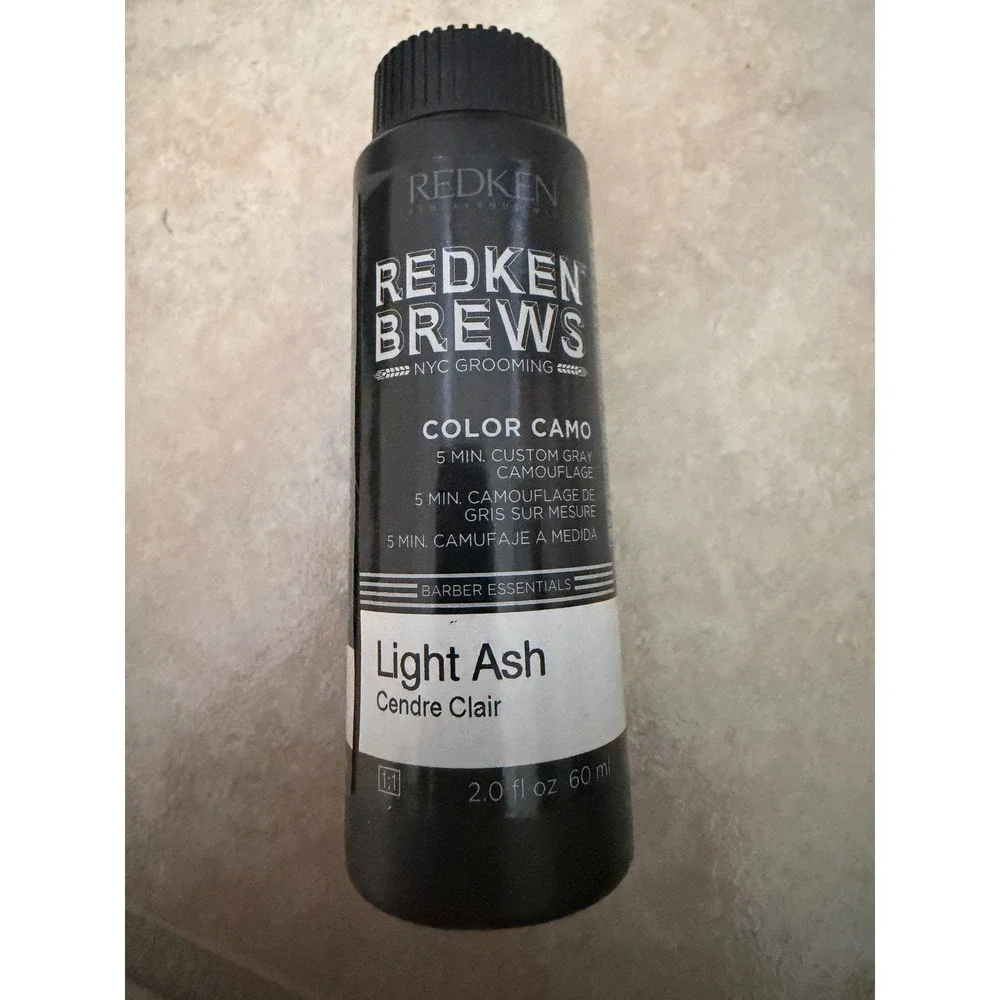 Redken Brews Color Camo Light Ash 5 Minute Custom Gray Camouflage hair men